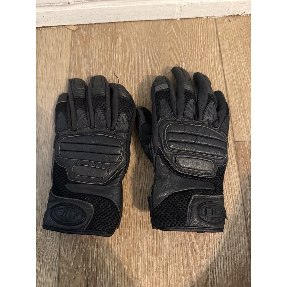 Bilt Motorcycle Gloves Used Once Great Condition Black Size Small